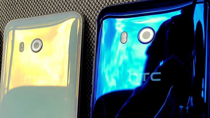 HTC U11: High-End-Smartphone zum Drücken