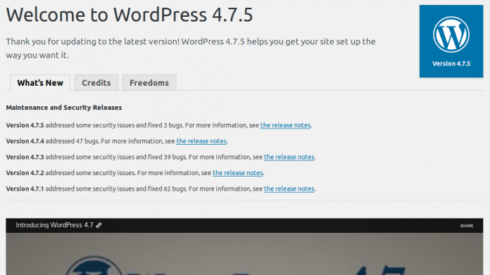 WordPress-Update 4.7.5 schließt sechs Sicherheitslücken