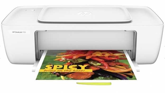 Einfache Tintendrucker wie den HP Deskjet 1110 bekommt man ab etwa 40 Euro.