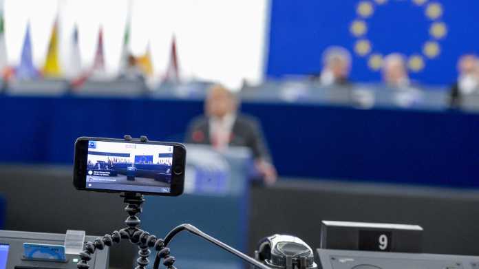 Livestream ohne Hass: Journalisten befürchten Zensur im EU-Parlament