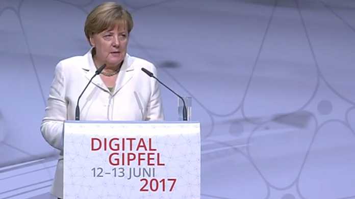 Digitalgipfel: Deutschland als Vorbild gegen nationale Engstirnigkeiten