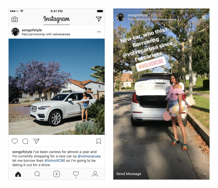 Auf Instagram sind werbende Fotos und Storys künftig mit einem Hinweis versehen. Das soll für mehr Transparenz auf der Plattform sorgen.