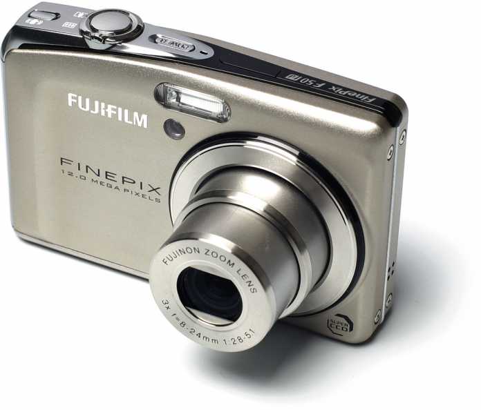 Großer Sensor in kleiner Kamera: Fujifilm FinePix F50fd