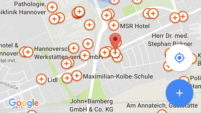 Google Maps sammelt Informationen zur Barrierefreiheit