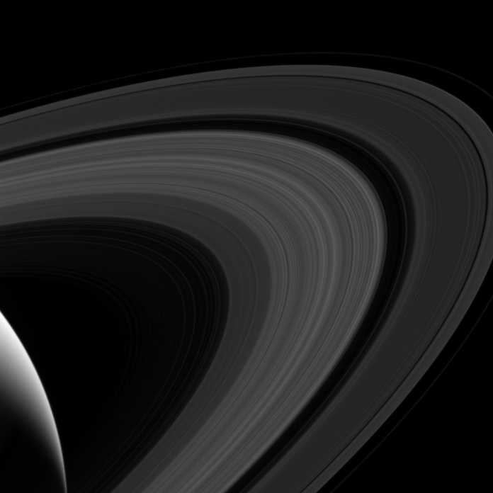 Der Saturn und seine Ringe