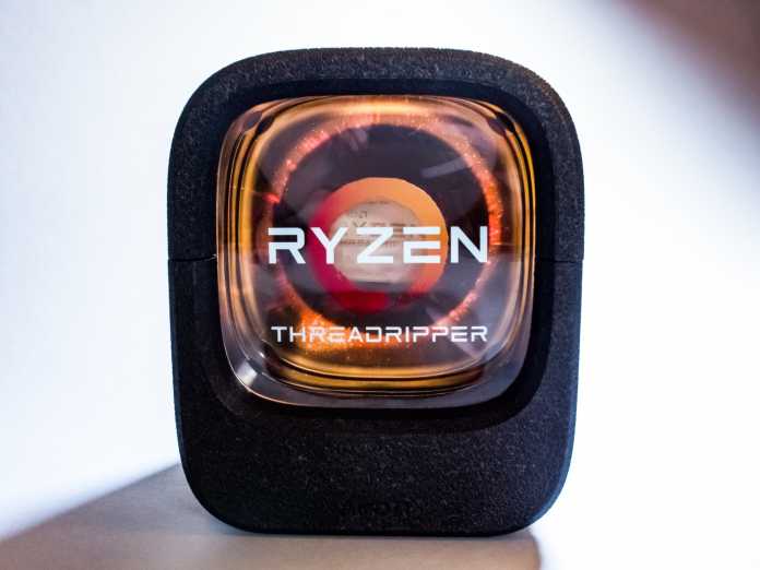 AMD-Verpackung der kommenden Threadripper-Prozessoren