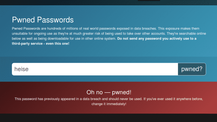 Pwned Passwords: Neuer Dienst macht geknackte Passwörter auffindbar