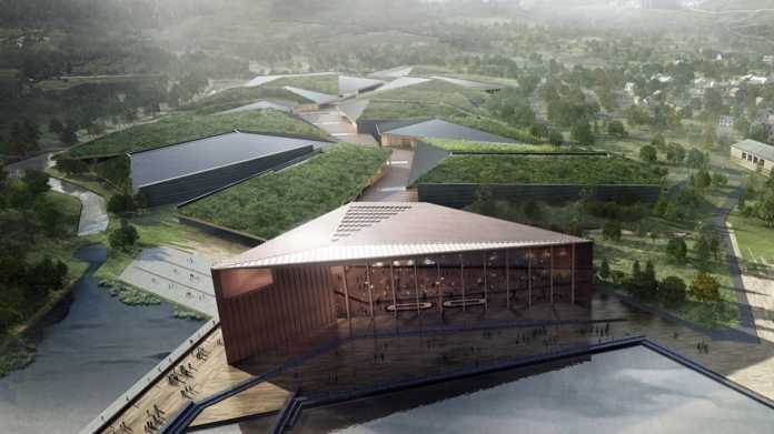 Rechenzentrum Kolos in Ballangen, Norwegen