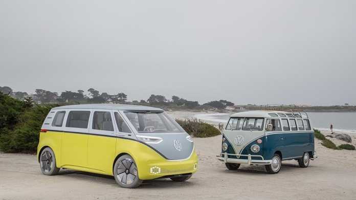 VW will den Elektro-Bulli I.D. Buzz in Serie bauen