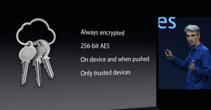 Nur vertrauenswürdige Geräte sollen Zugriff auf den iCloud-Schlüsselbund erhalten.