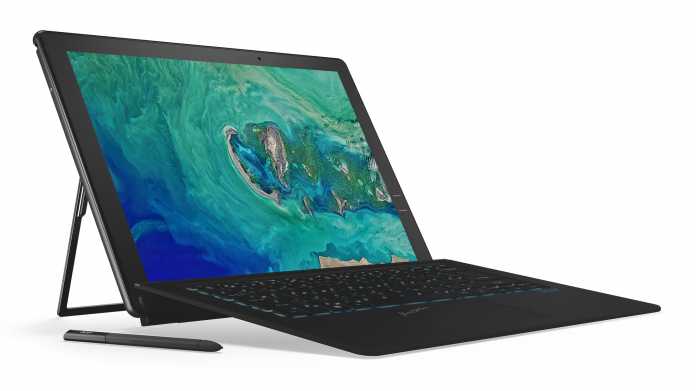Acers Notebook-Rundumschlag: 2-in-1-Tablets mit GeForce, leichte Gaming-Laptops und neue CPUs