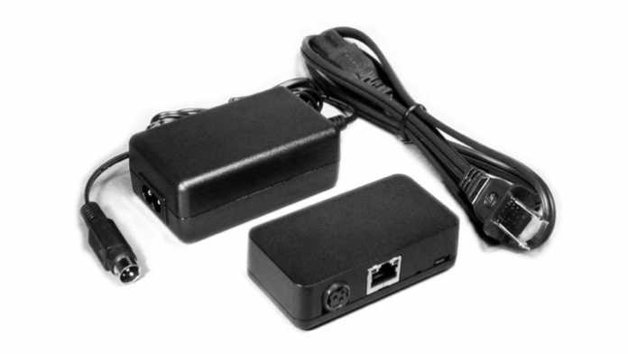 Gigabit-Ethernet-Adapter mit Ladefunktion für iOS-Geräte