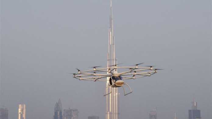 Volocopter: Lufttaxi hebt erstmals in Dubai ab