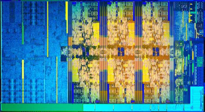 Intel Core i-8000 Die Shot (Coffee Lake)