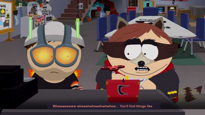 Cartman alias Coon weist das „neue Kind“ in die Finessen des Superhelden-Geschäfts ein.