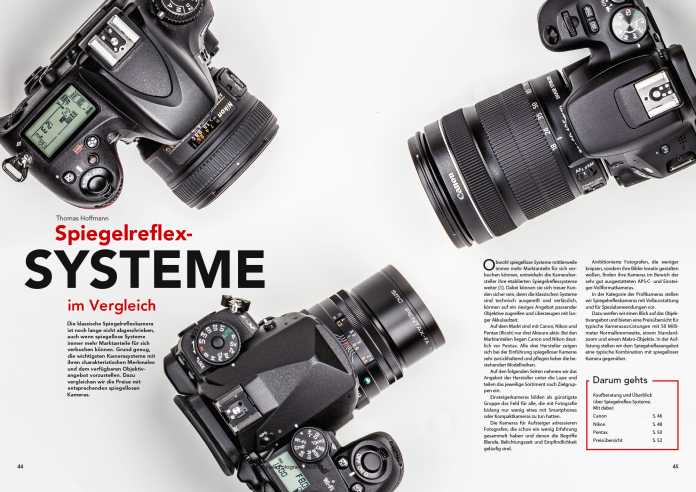 Ob für Ein- oder Aufsteiger, Semi- oder Vollprofis: Unsere DSLR-Kaufberatung gibt einen Überblick über die aktuellen Modelle von Canon, Nikon und Pentax.
