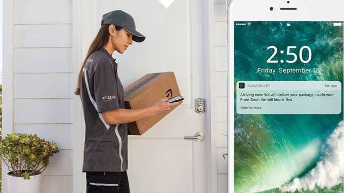 Amazon Key: Smartes Türschloss soll Paketboten reinlassen