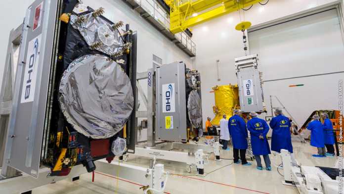 Galleo-Satelliten warten auf den Start