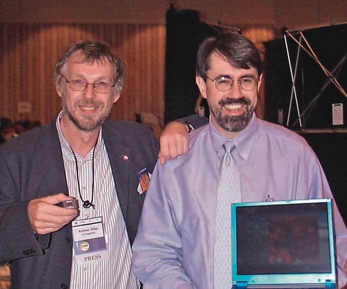 Dave Ditzel (rechts) mit Andreas Stiller