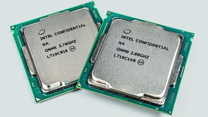 Intel Core i7-8700K und Core i5-8400 Coffee Lake