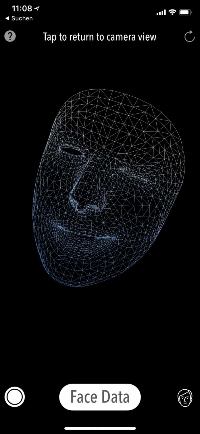 Face-Tracking iPhone X