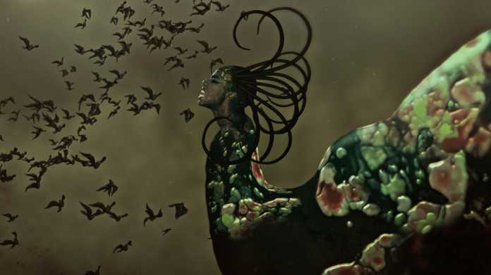 Wangechi Mutu, Courtesy of the artist, Gladstone Gallery, New York and Brussels, and Victoria Miro Gallery, London. Commissioned by the Nasher Museum of Art at Duke University, Durham, NC