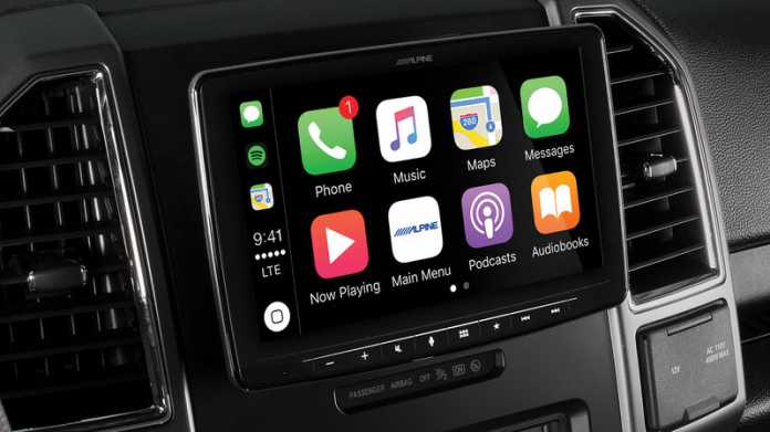 CarPlayRadio mit 9ZollBildschirm heise online