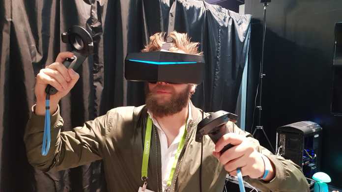 VR-Headset Pimax 8K ausprobiert: Schön scharf, aber ansonsten nicht so schön