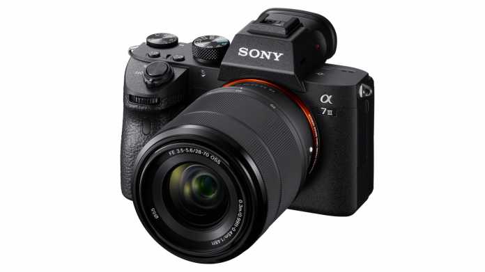 Sony zeigt neue Spiegellose Vollformatkamera a7 III