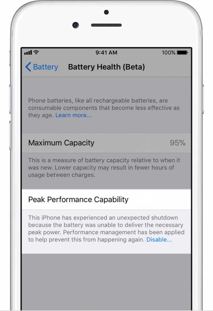 iOS 11.3 ermöglicht erstmals, die Drosselung wieder abzuschalten – zumindest bis sich das iPhone das nächste Mal unerwartet abschaltet.