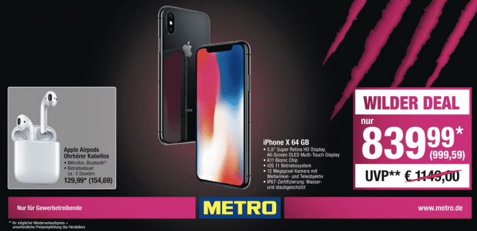 Metro iPhone X