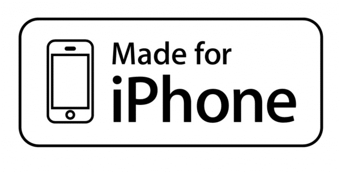 Accessoire-Hersteller, die Teil von Apples MFi-Programm sind, dürfen ihre Produkte mit einem entsprechenden Logo kennzeichnen.