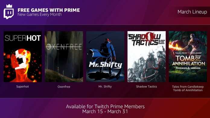 Kunden von Amazon Prime bekommen über Twitch monatlich PC-Spiele geschenkt