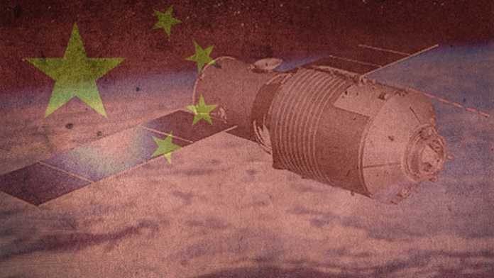 Chinesische Raumstation Tiangong 1 über dem Südpazifik verglüht