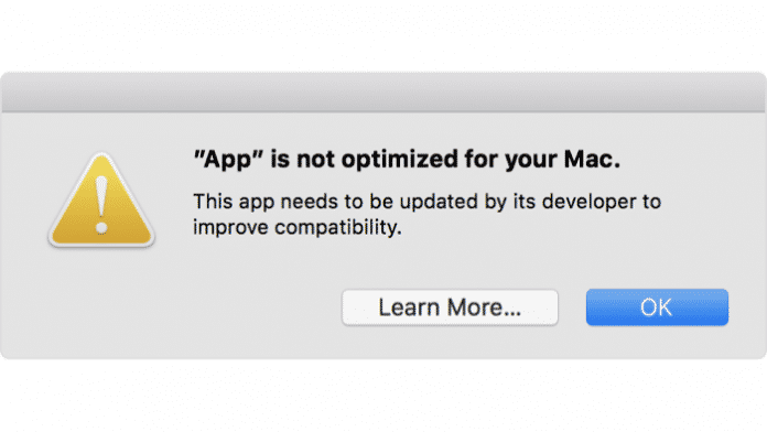 macOS: Apple warnt vor 32-Bit-Apps