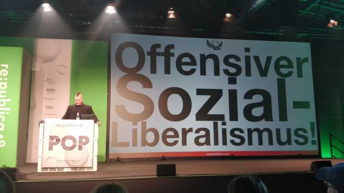 re:publica: Sascha Lobo plädiert für offensiven Sozial-Liberalismus