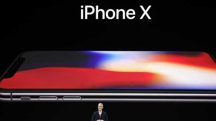 Cook präsentiert iPhone X