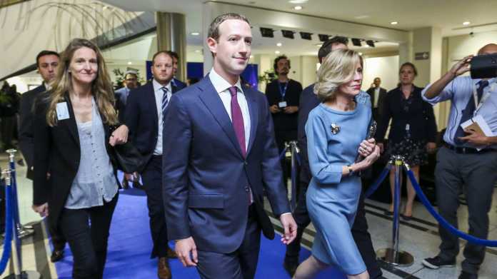 Kritik an Zuckerberg in Brüssel: &quot;Das war zu kurz, das war zu flach&quot;