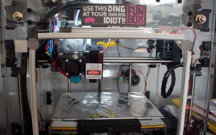 3D-Drucker mit Laserkopf
