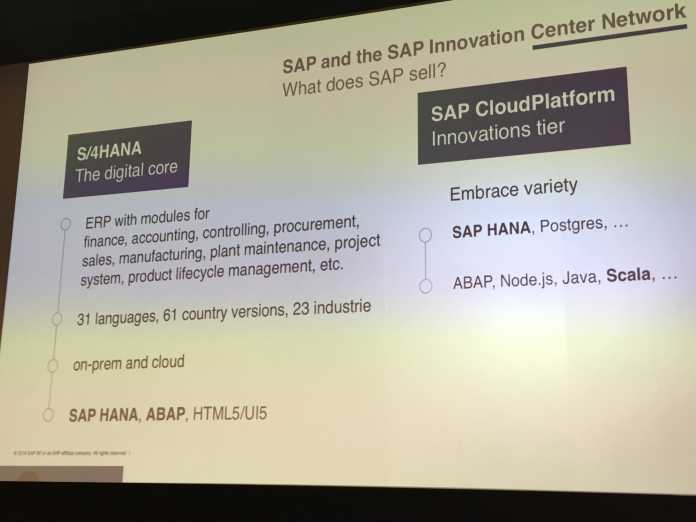 SAP berichtete von den Erfahrungen mit Scala für die CloudPlatform.