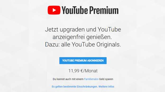 YouTube Premium: Videos ohne Werbung schauen