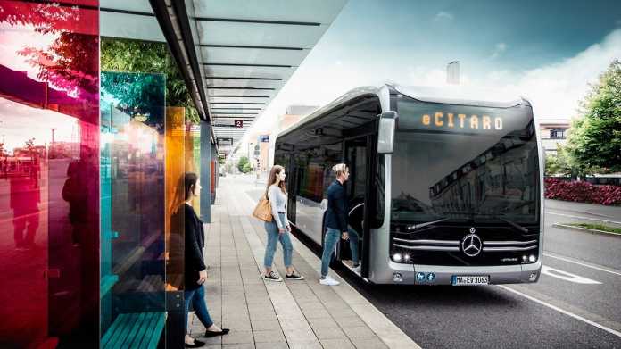 eCitaro: Daimlers Elektrobus soll 150 Kilometer weit reichen