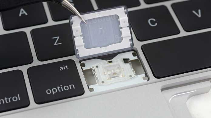 Neue MacBook-Pro-Tastatur leiser, aber nicht unbedingt robuster