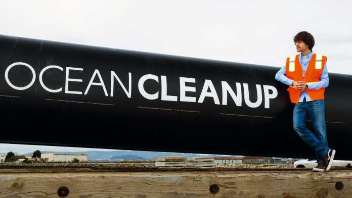 Boyan Slat, Initiator von Ocean Cleanup