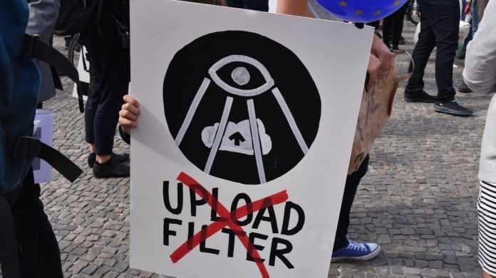 EU-Urheberrechtsreform: Rund 200 Bürger demonstrieren gegen Upload-Filter