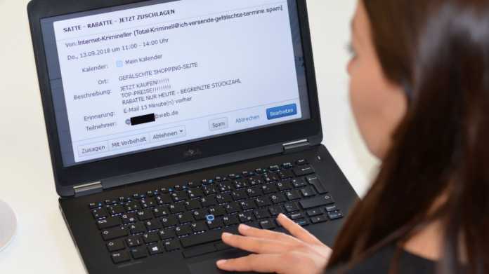 GMX und Web.de schützen vor Kalender-Spam