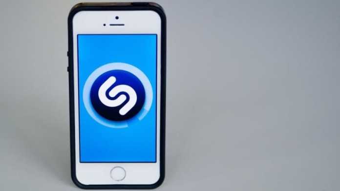 Shazam auf Apple-Handy