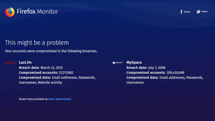 Firefox Monitor Informiert Bei Gehackter E Mail Adresse Heise Online