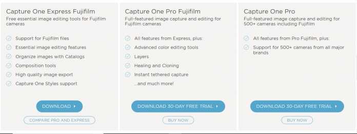 Capture One Fujifilm