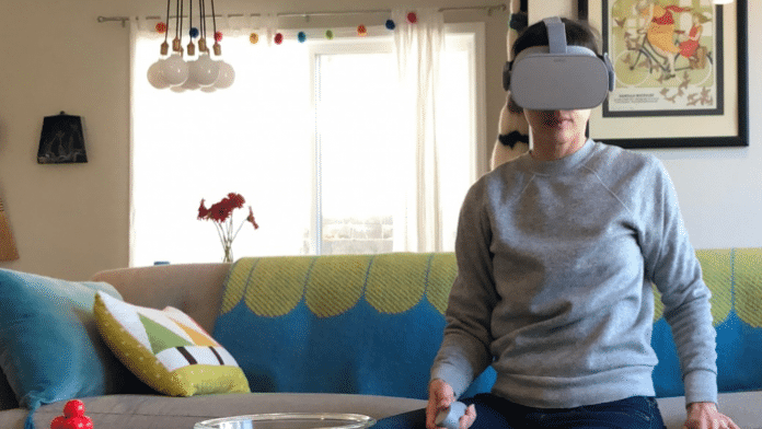 Zu Besuch auf einem virtuellen Event